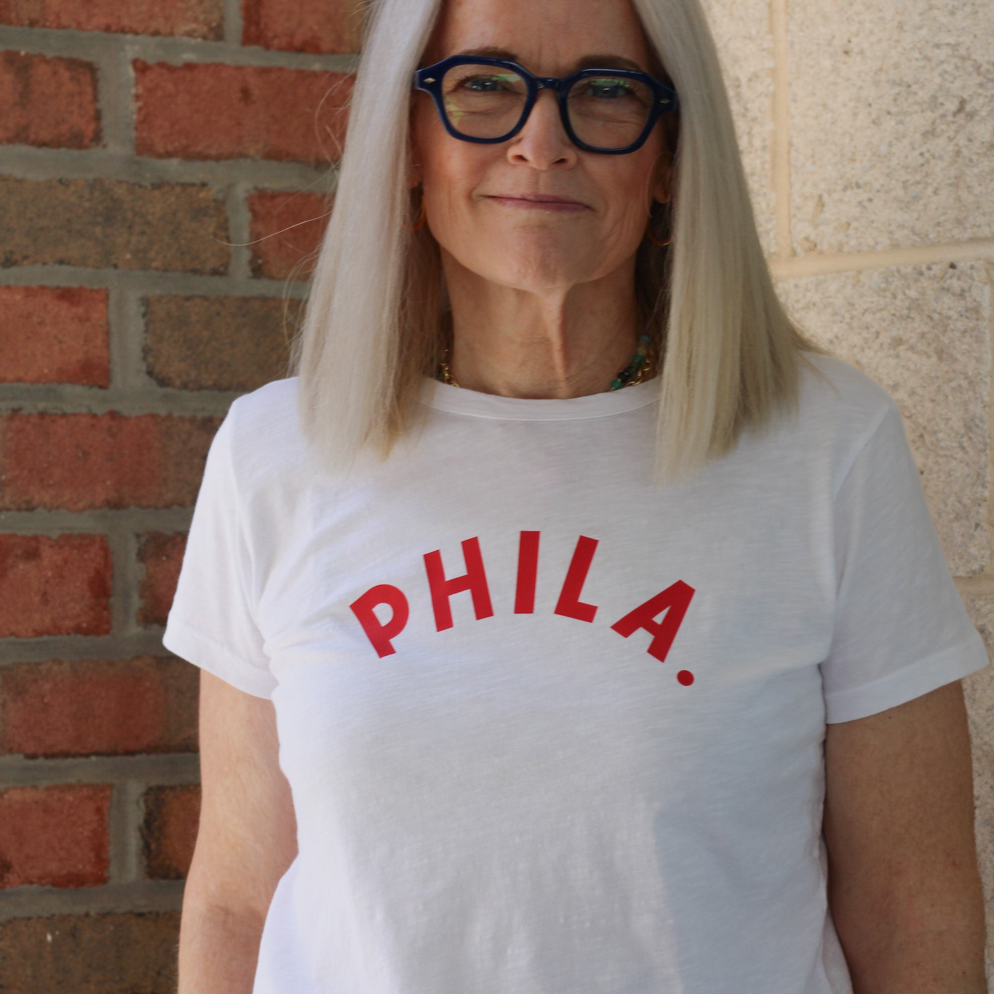 Phila. Cotton Slub Tee Secondary image