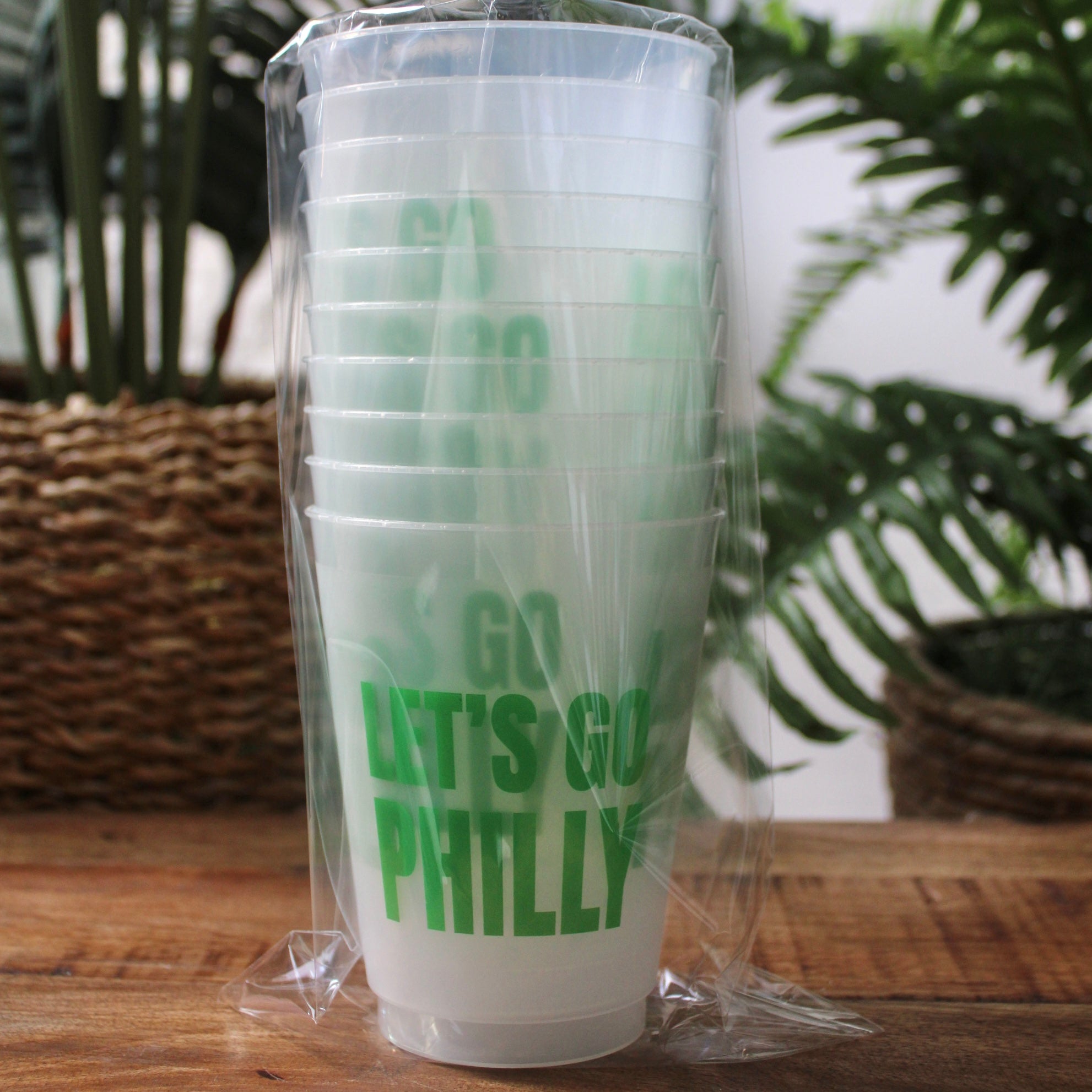 Philly Phans Frosted Cups