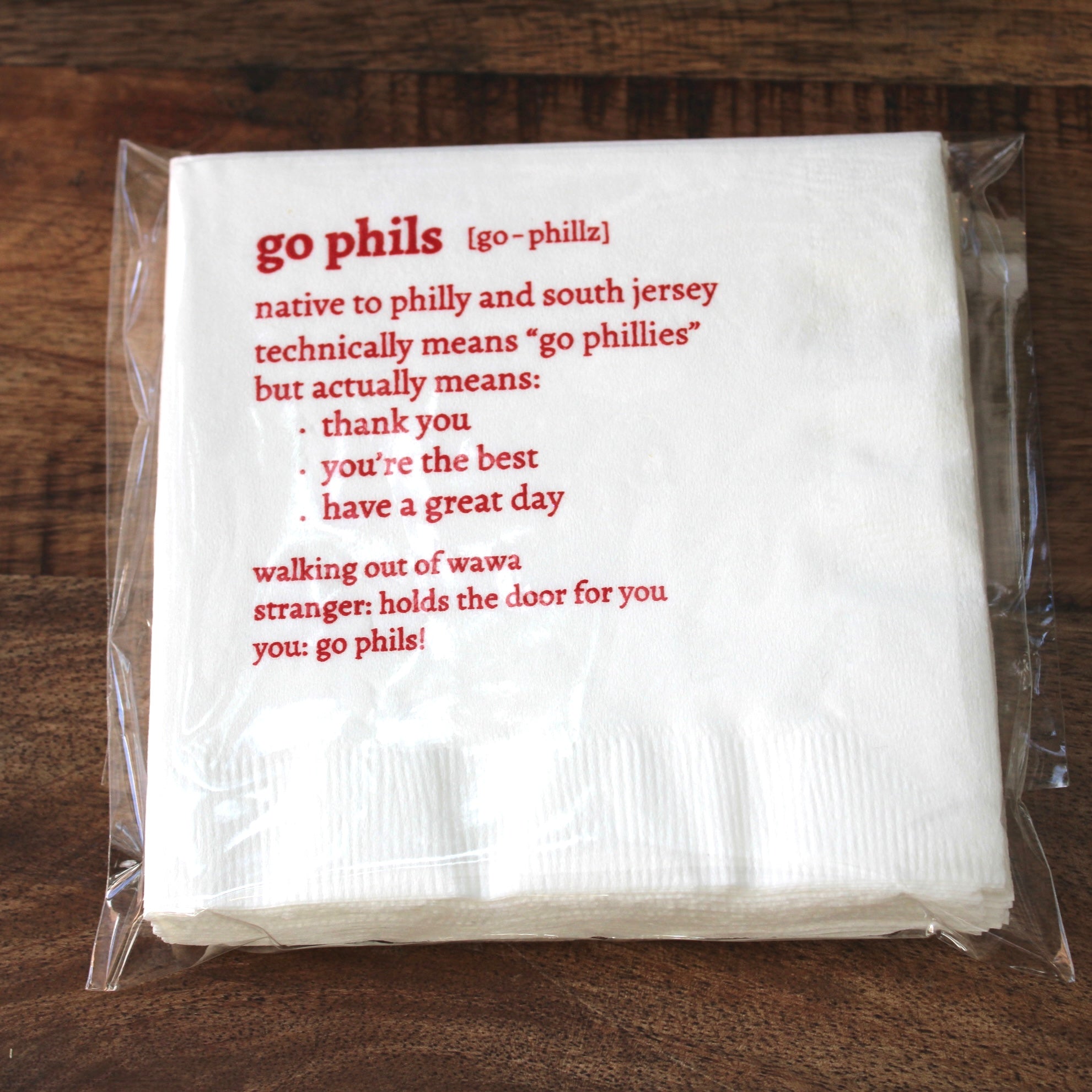 Philly Phans Cocktail Napkins