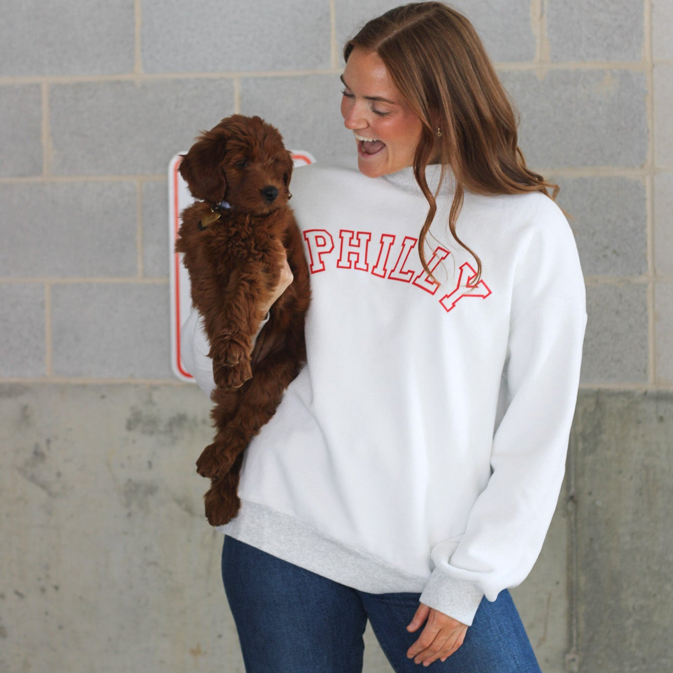 Philly Game Day Reversible Mockneck