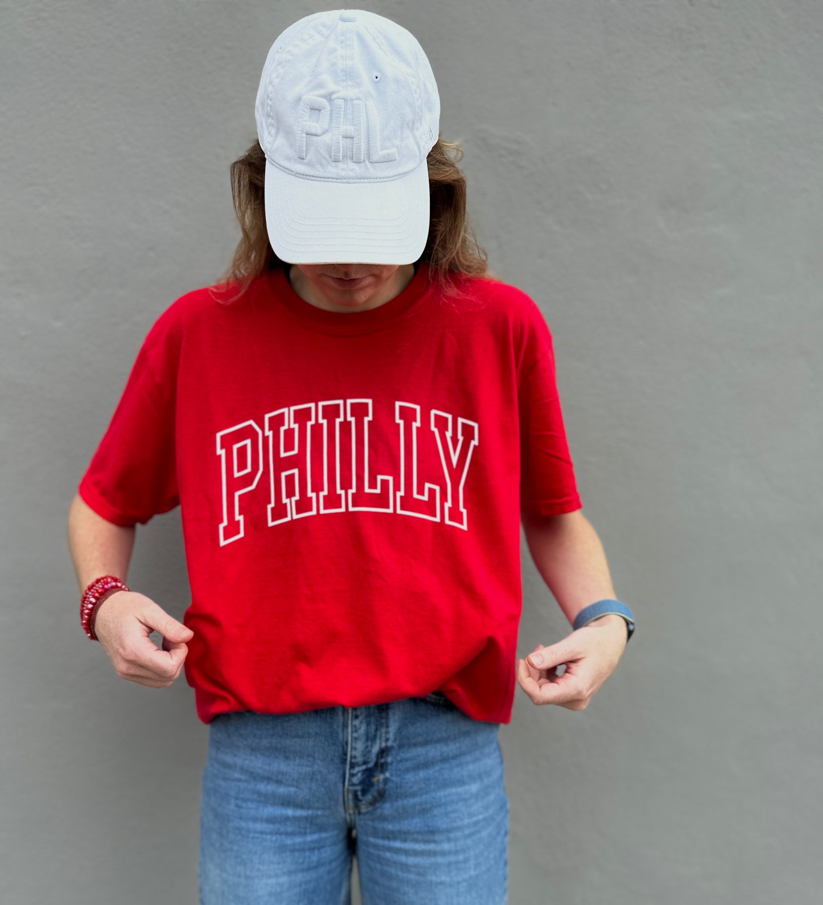 Philly White Print Game Day Tee
