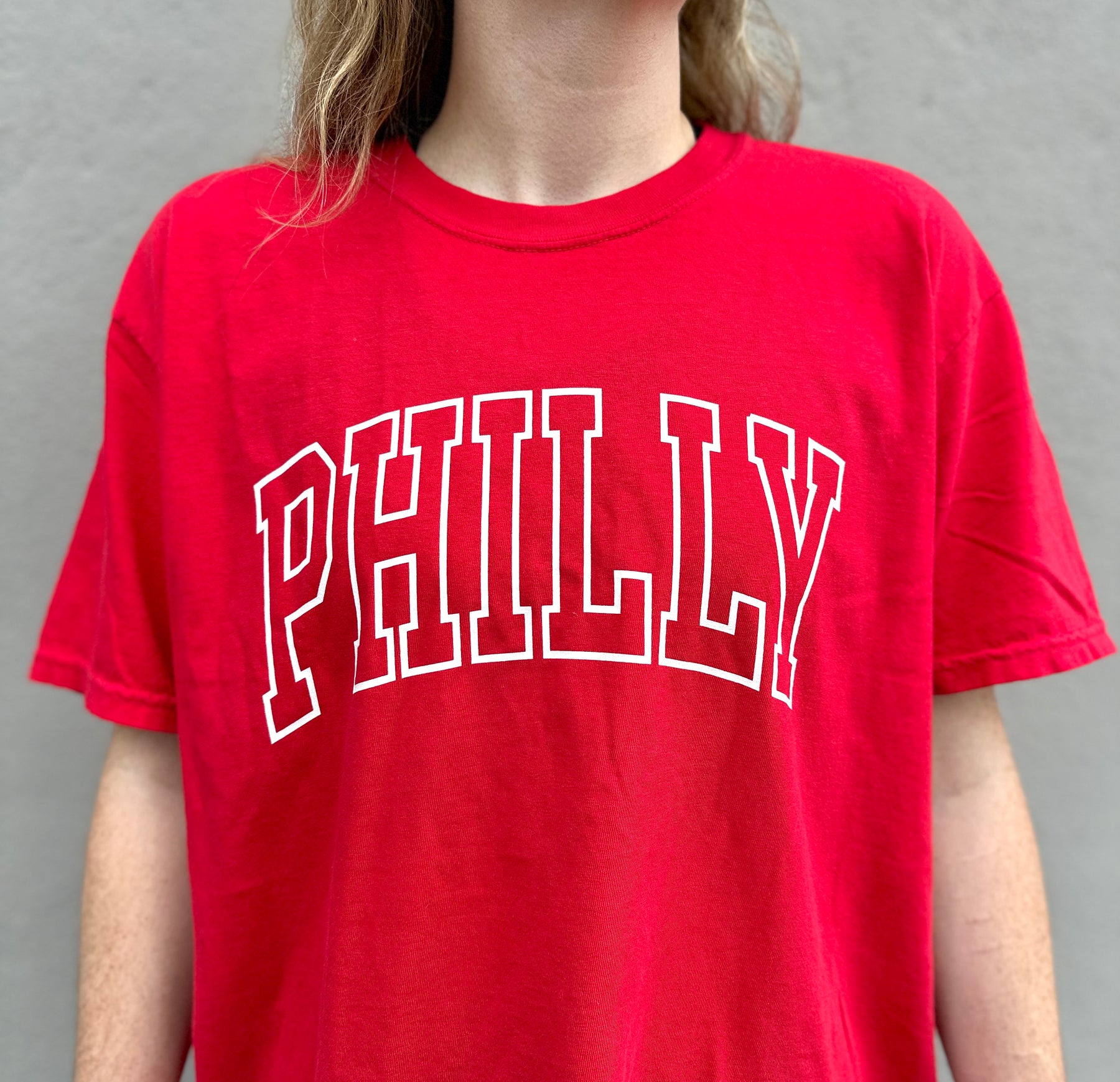 Philly White Print Game Day Tee