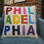 Philadelphia Multicolor Hook Pillow