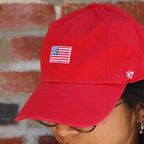 United States Red Centerfield 47 Clean Up