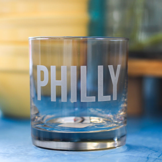 Philly Rocks Glass Main image