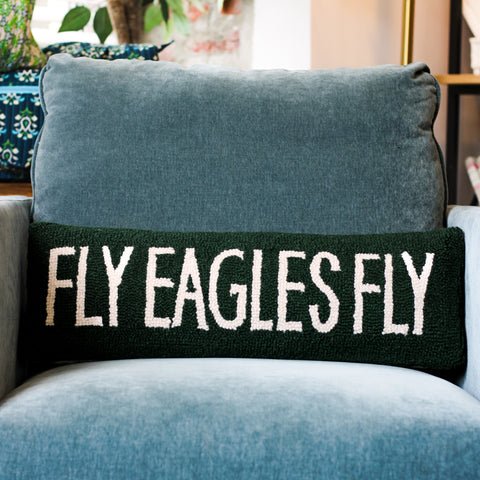 Kramer Drive Fly Eagles Fly Hook Pillow