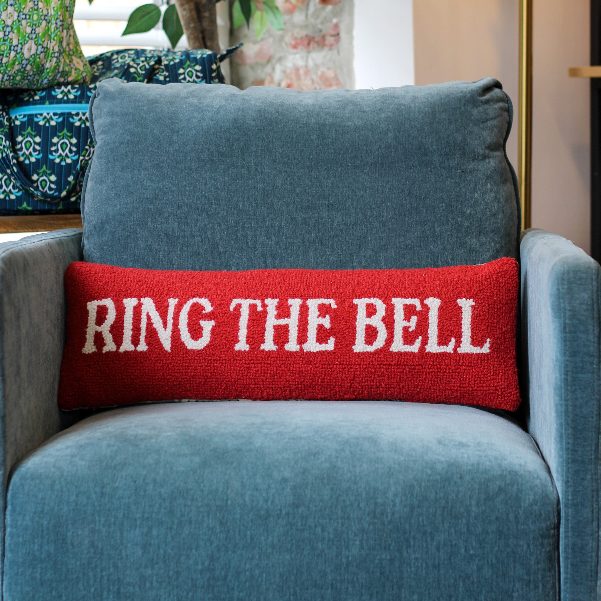 Ring The Bell Hook Pillow Main image