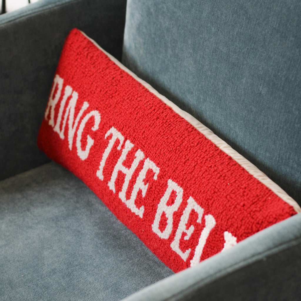 Ring The Bell Hook Pillow