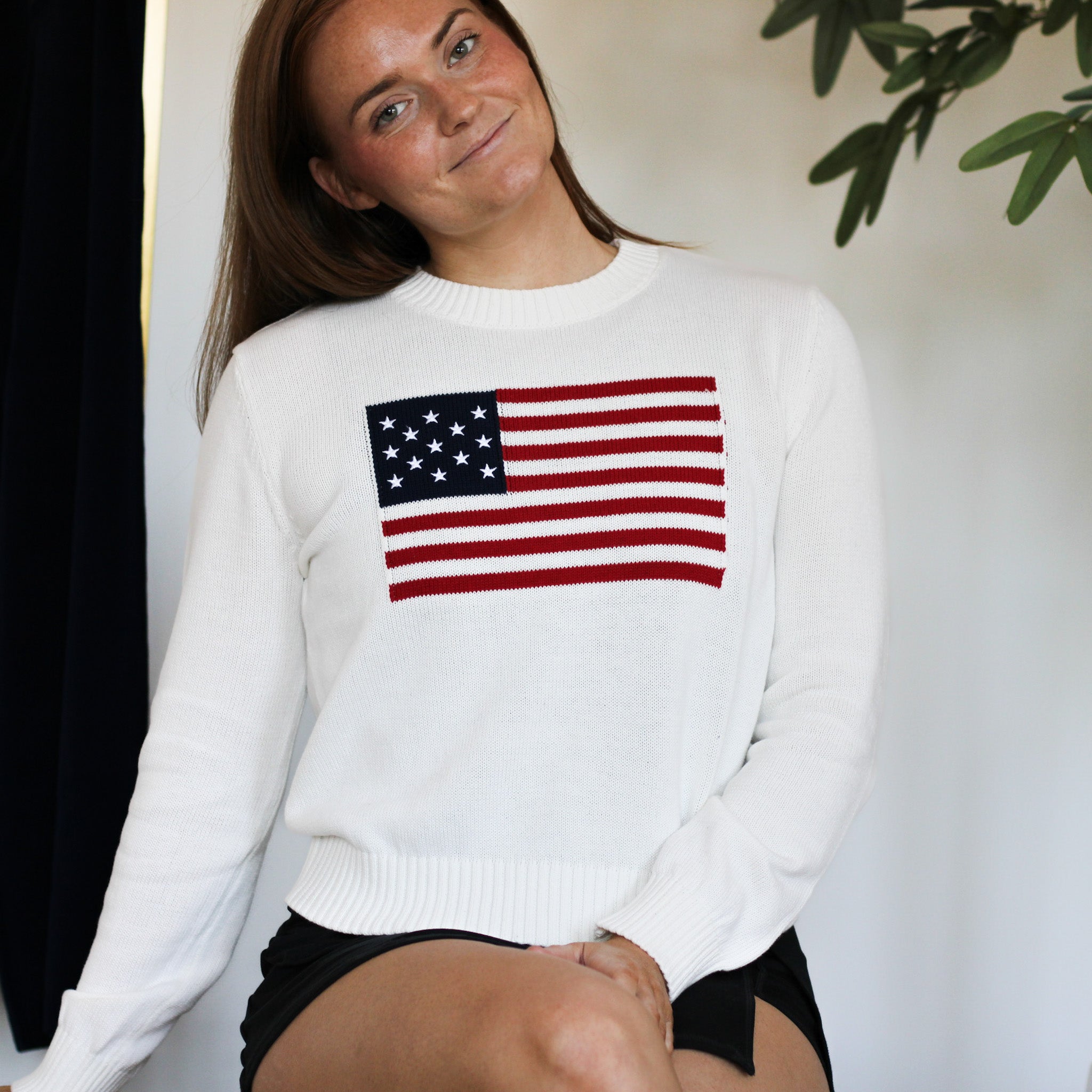 USA Cotton Knit Sweater