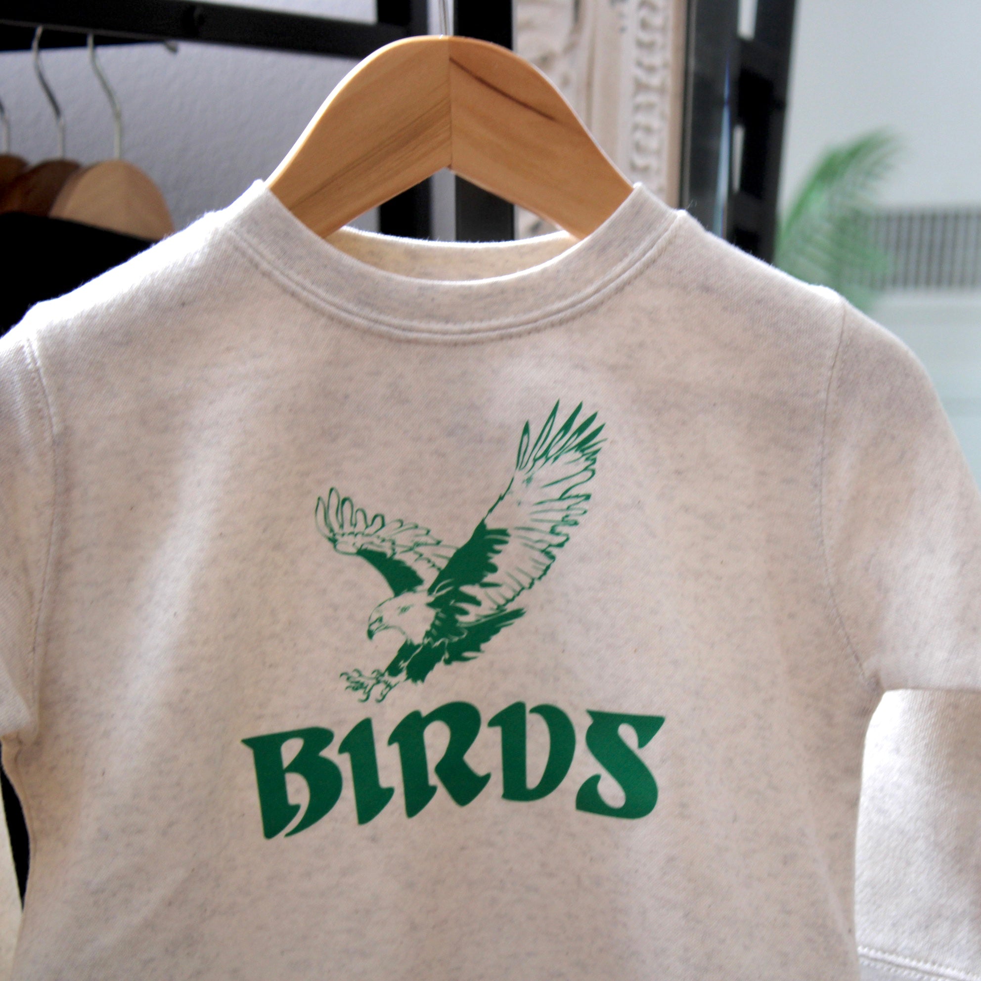 Toddler Birds Fleece Crewneck Sweatshirt