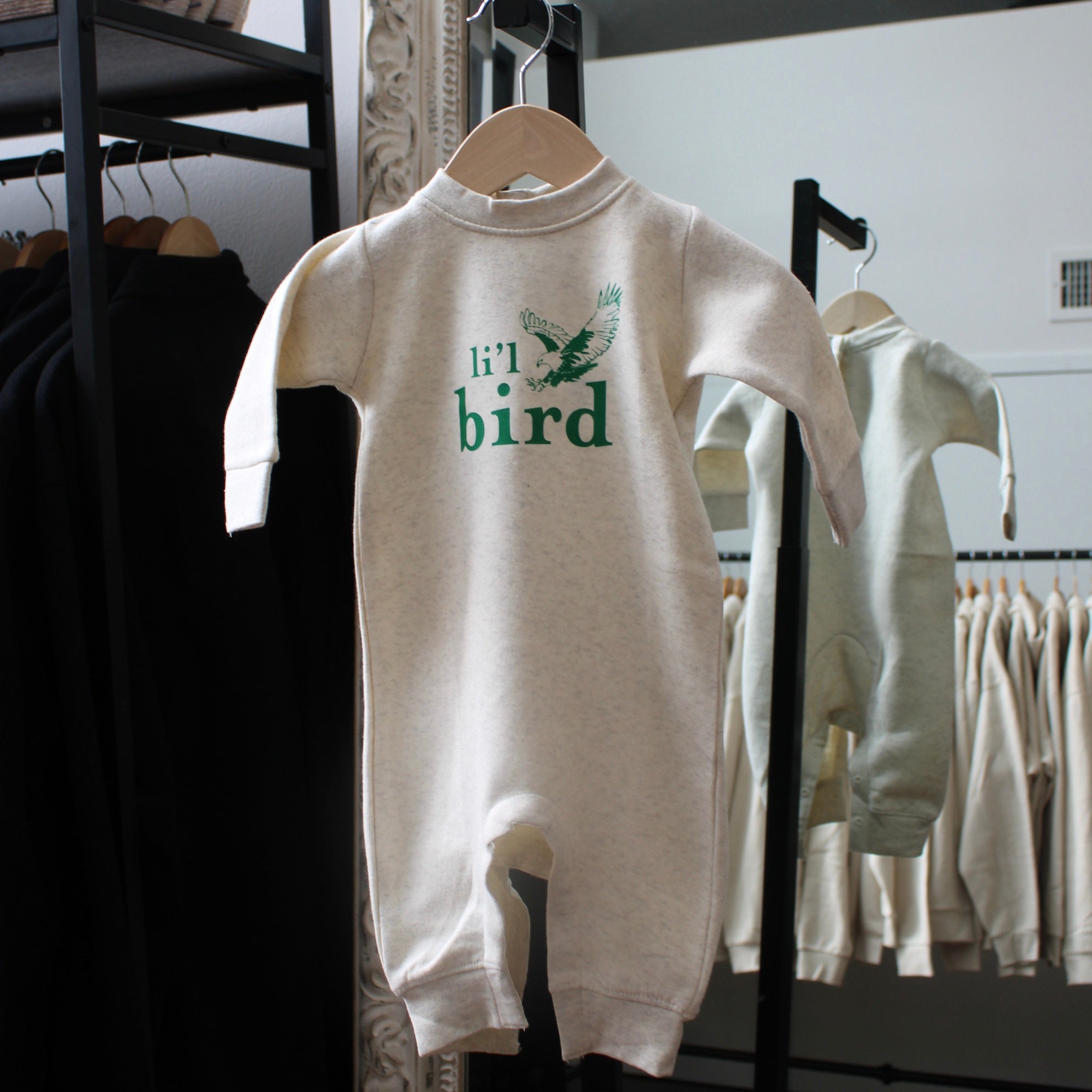 Li'l Bird Fleece Onesie