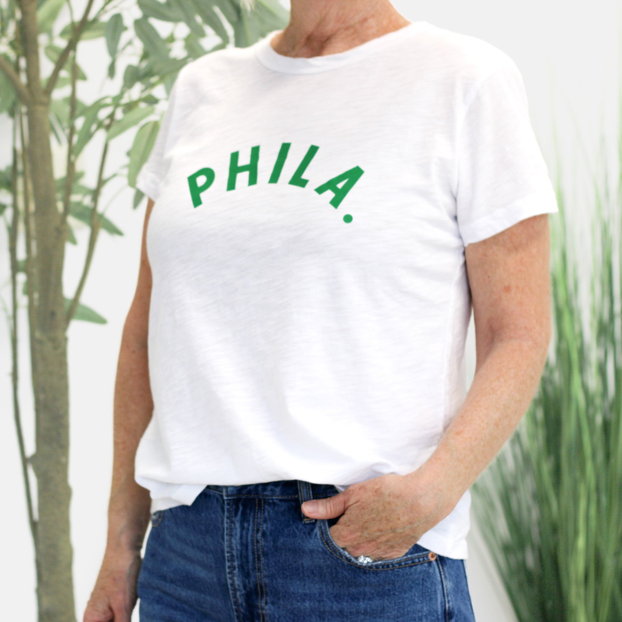Phila. Cotton Slub Tee Secondary image