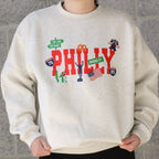 Kramer Drive Philly Icons Fleece Lined Crewneck