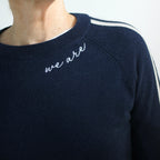 We Are Varsity Stripe Sweater