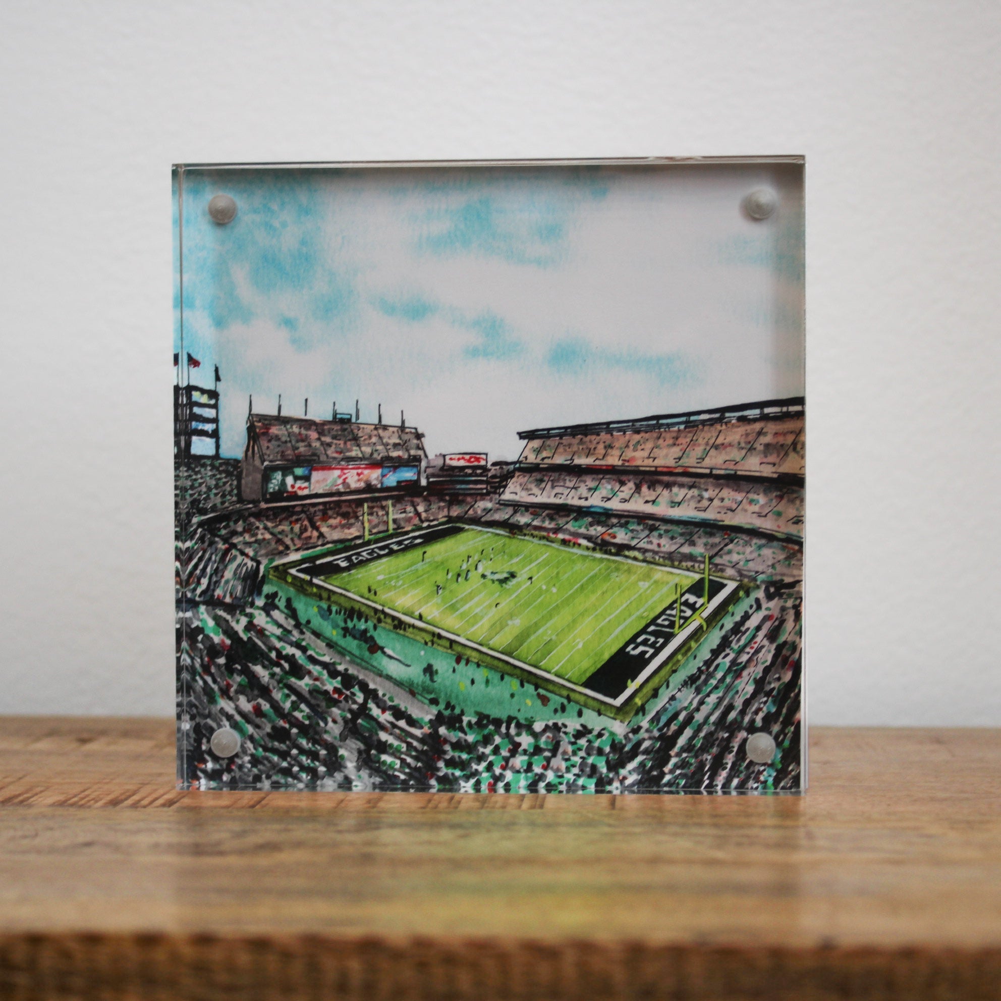 Philly Stadiums Double Sided Acrylic Block Art Secondary image