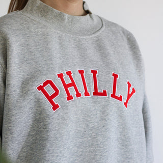 Philly Arch Applique Mockneck
