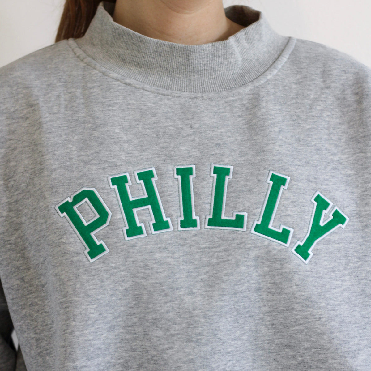 Philly Arch Applique Mockneck