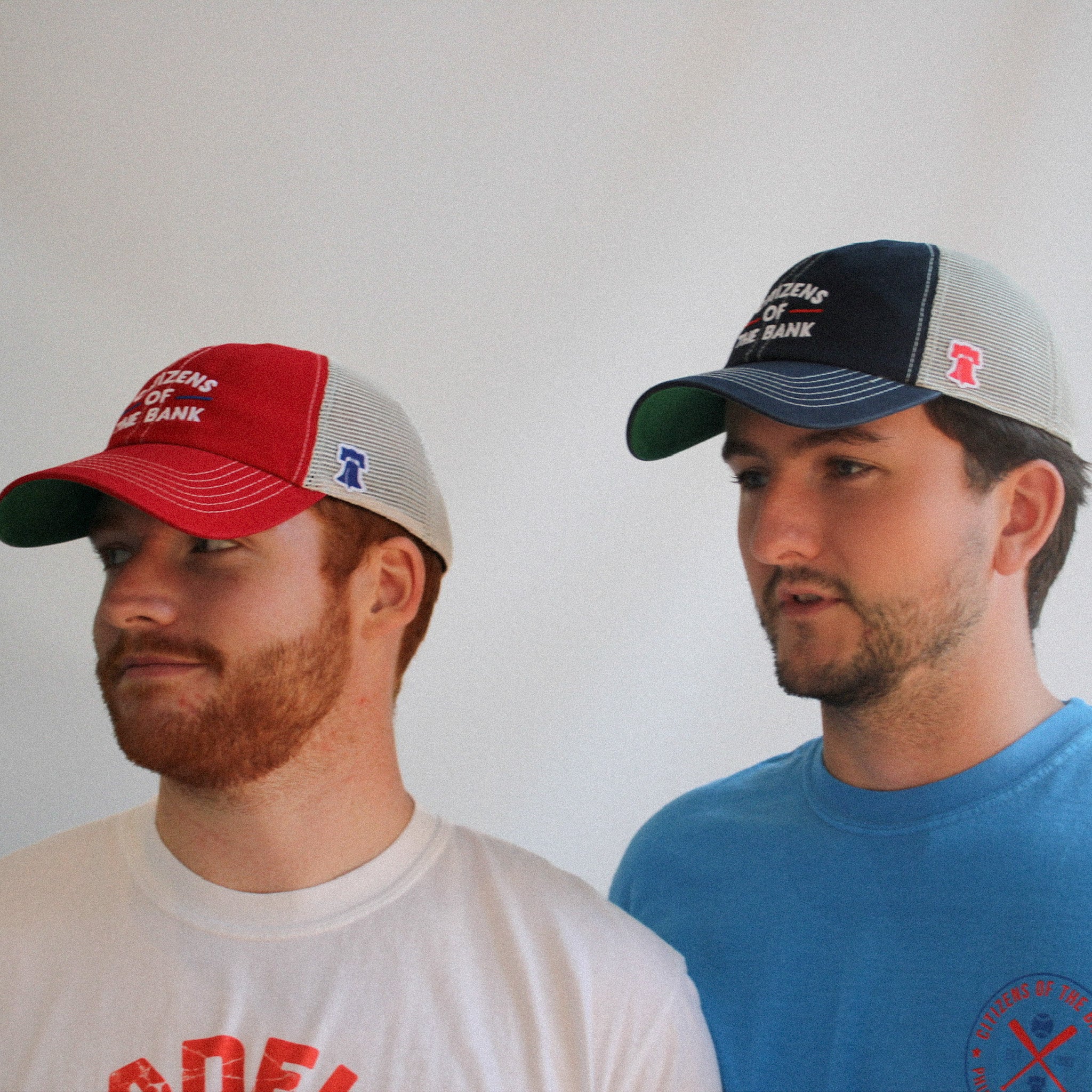 Citizens of the Bank + Liberty Bell Patch '47 Trawler Clean Up Hat