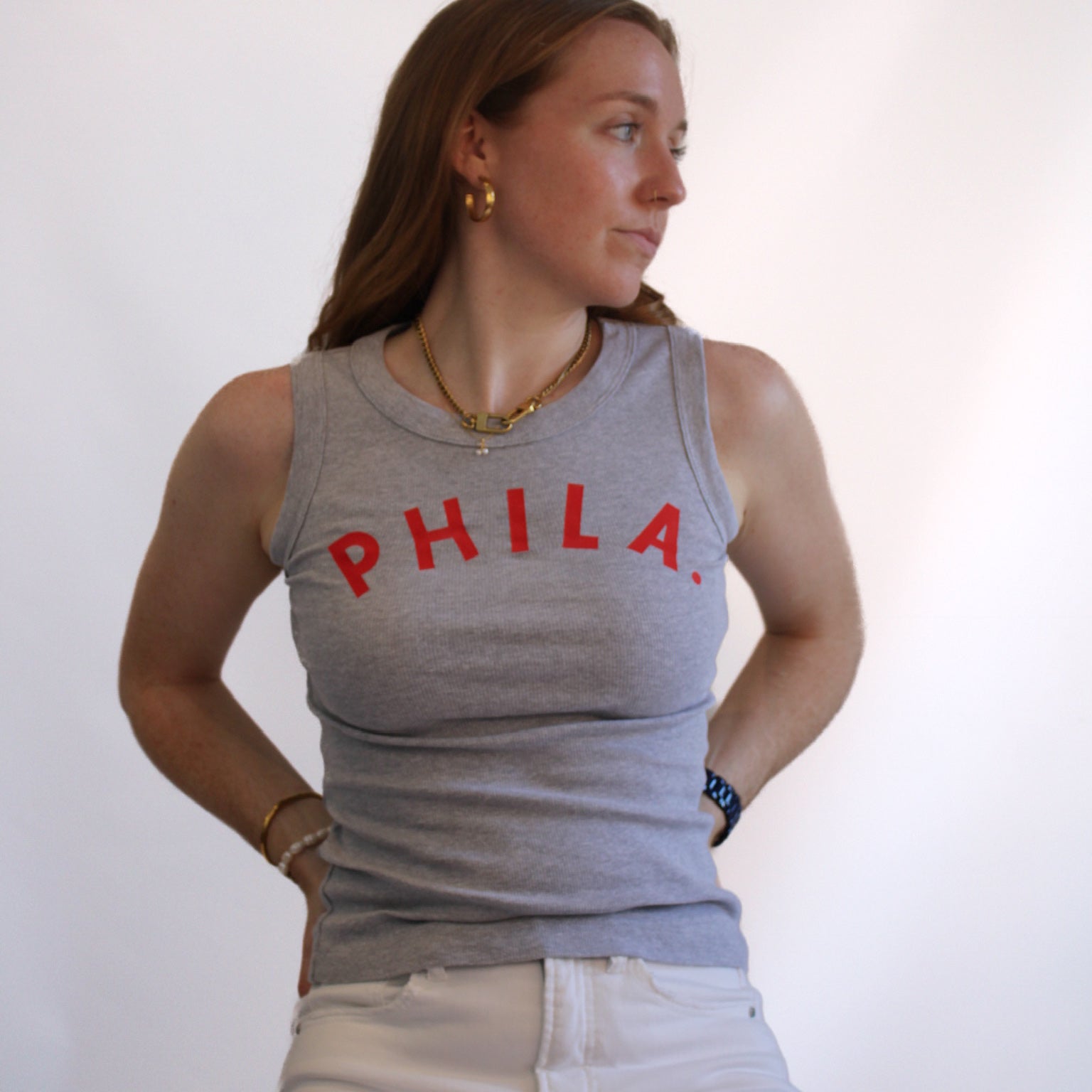 PHILA. Ribbed Tank