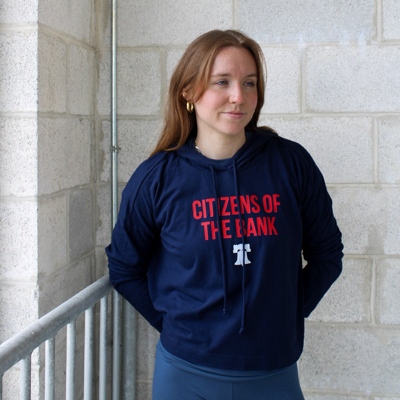 Citizens of the Bank Cropped Hoodie