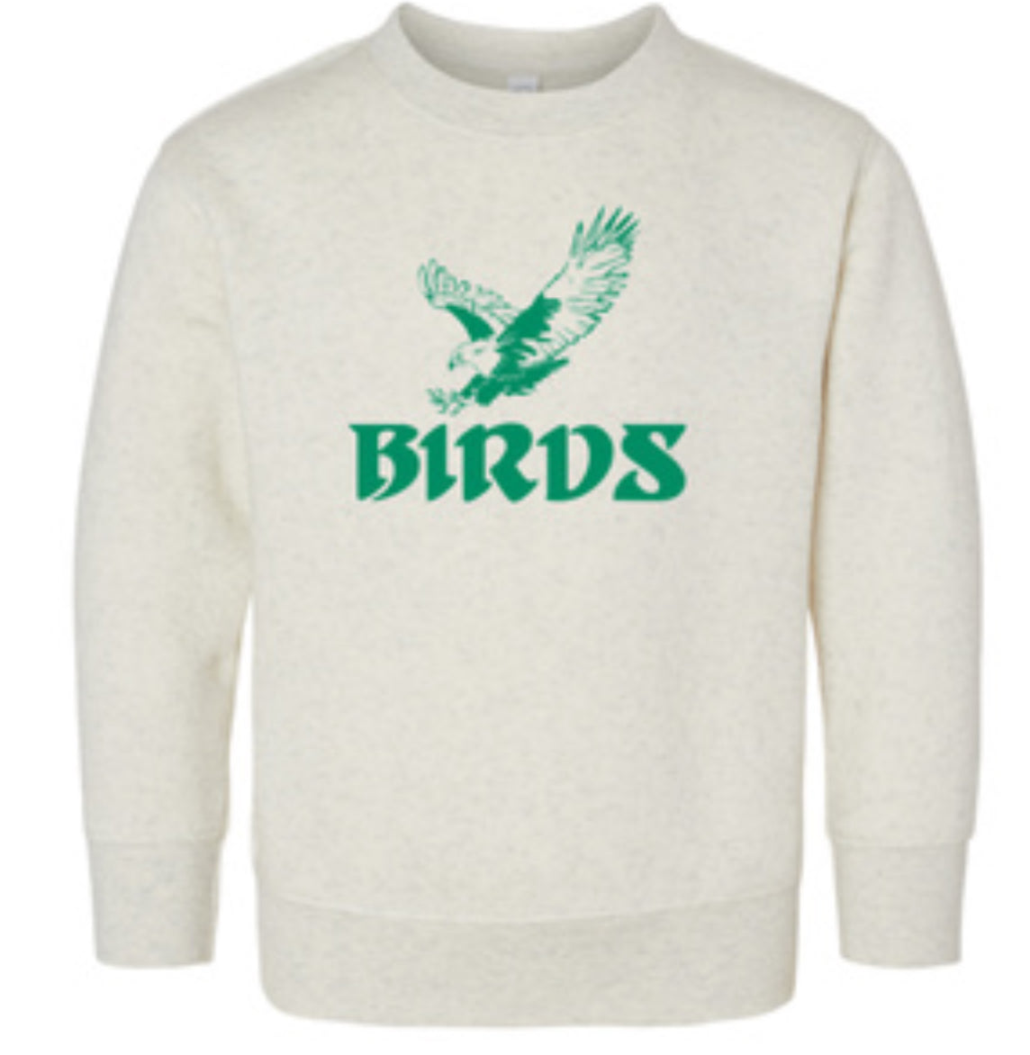 Toddler Birds Fleece Crewneck Sweatshirt