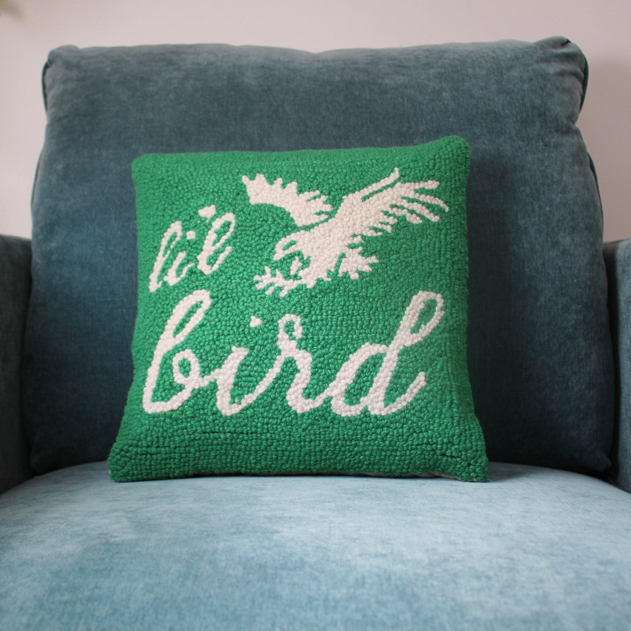 Li'l Bird Hook Pillow