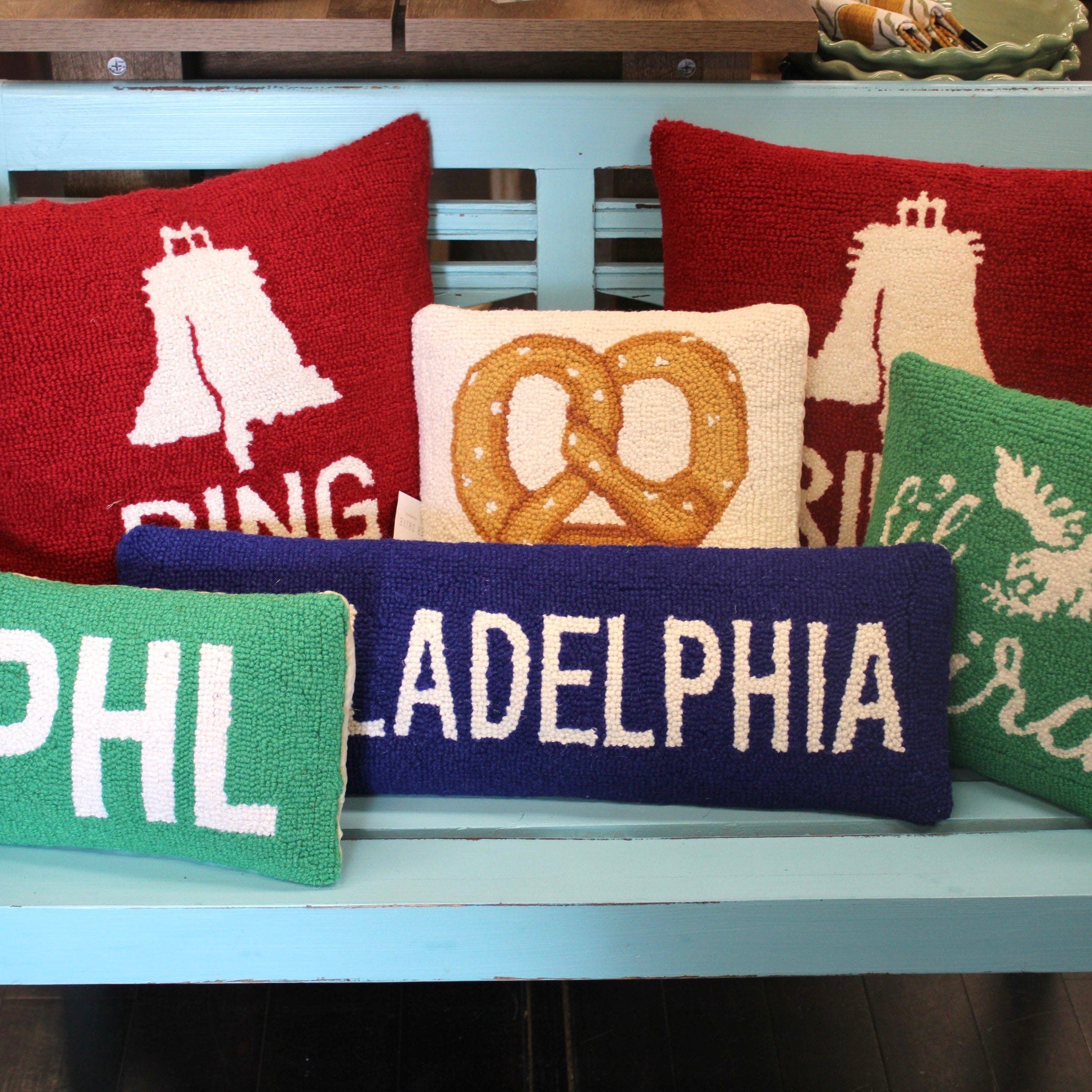 Philadelphia Hook Pillow