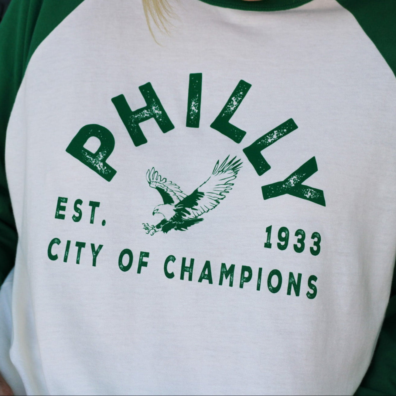 Philly City of Champions Baseball Tee
