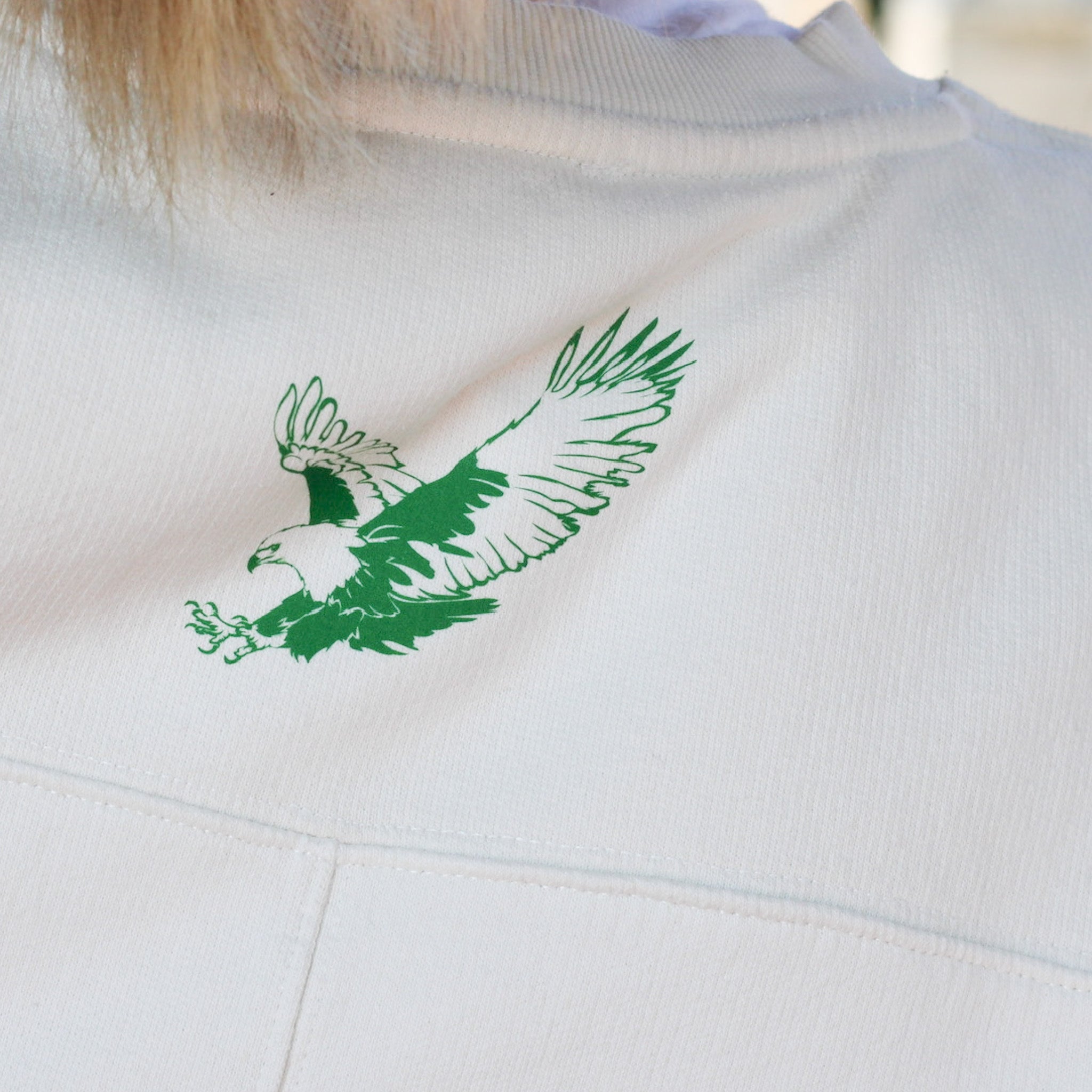 eagles. Minimalist Oversized Crew