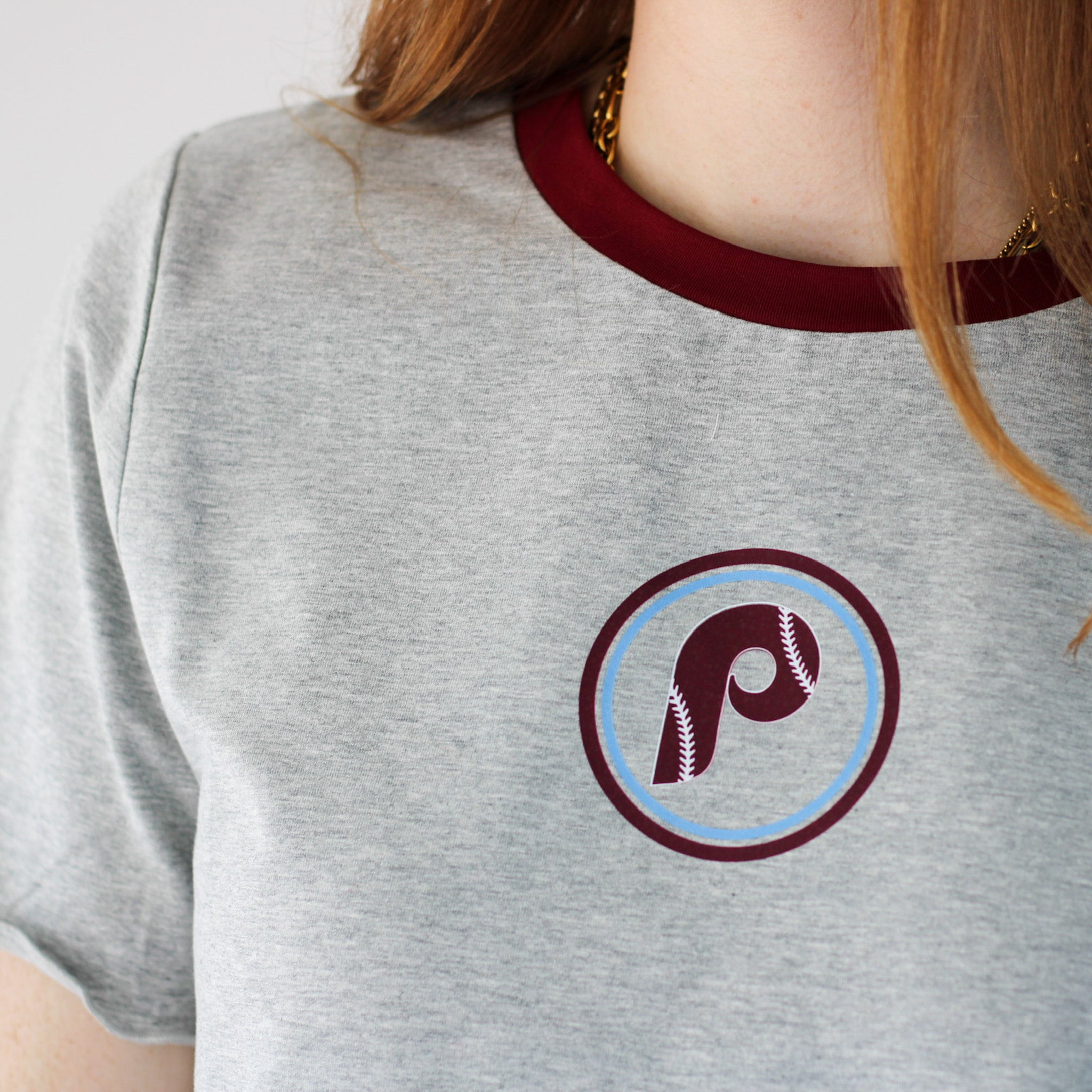 Philadelphia Phillies Retro Ringer Tee