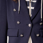 Kasey Nautical Hooded Blazer