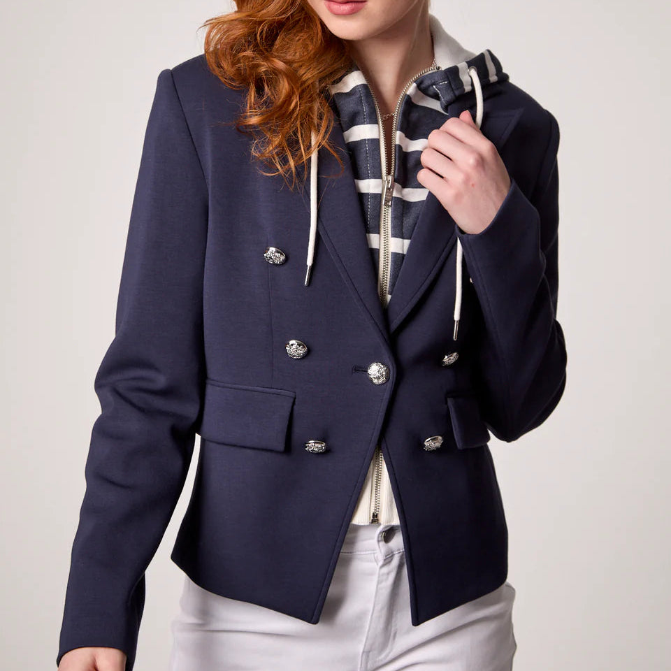 Kasey Nautical Hooded Blazer