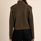 Faux Fur Sweater Jacket