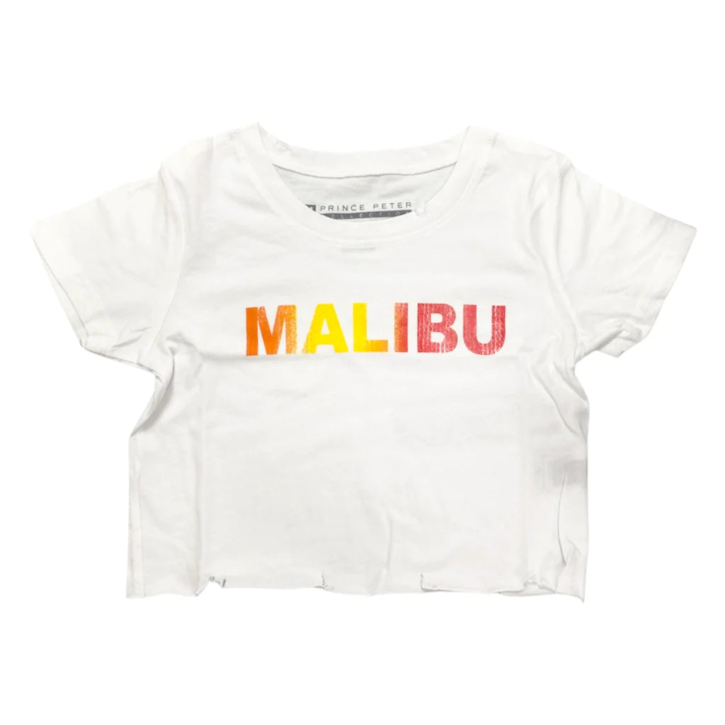 Malibu White Crop Top