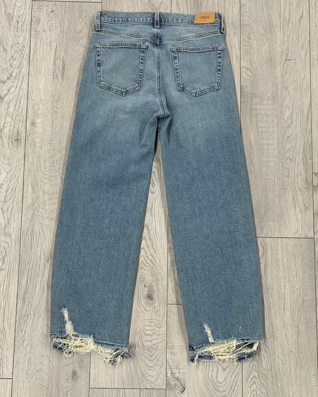 Marli Distressed Ankle Jeans