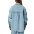 Hearted Shirt Jacket