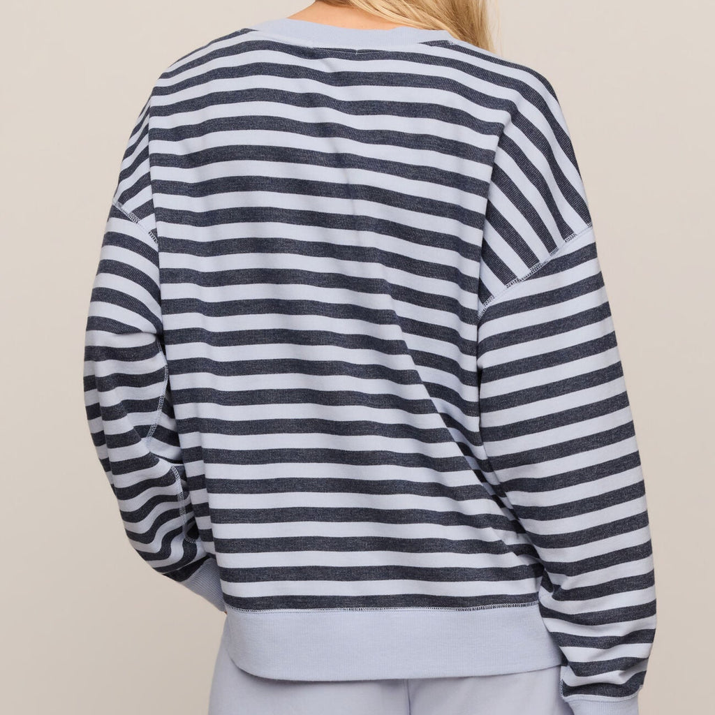 Everyday Striped Crew