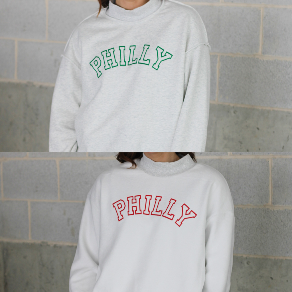 Philly Game Day Reversible Mockneck