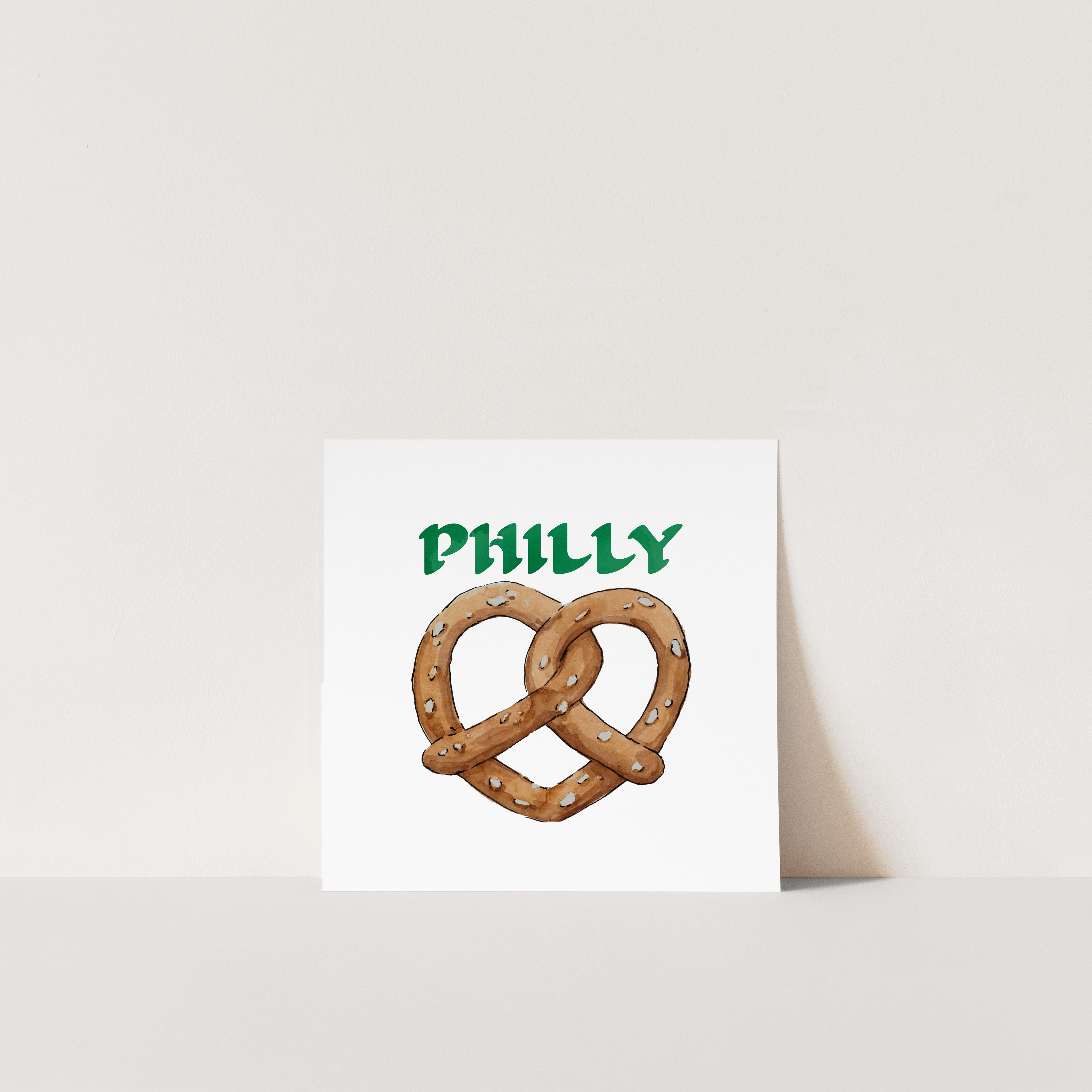 Philly Phan Wall Art Print (12.5"x12.5")