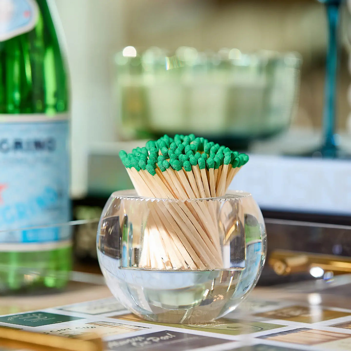 Round Acrylic Match Striker