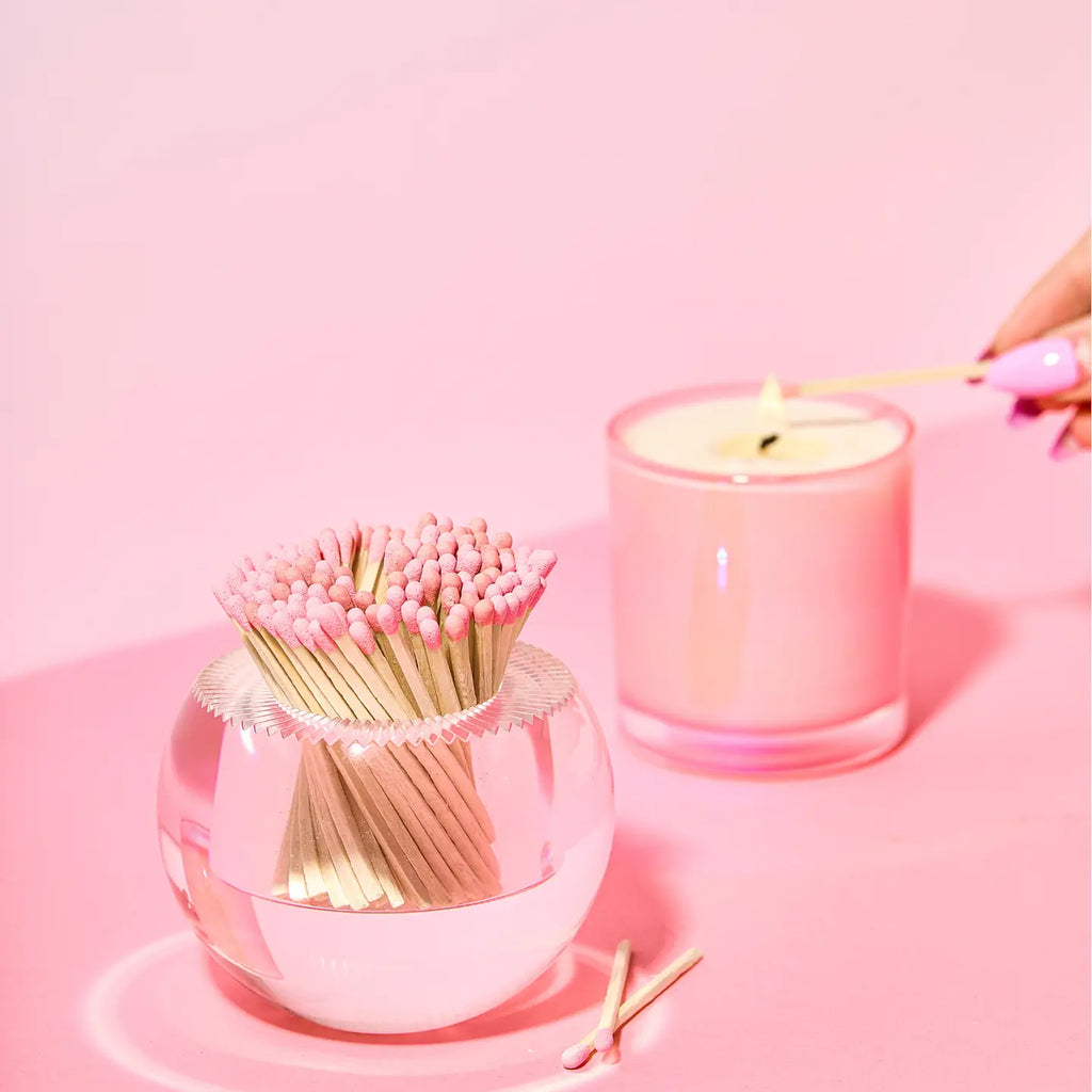 Round Acrylic Match Striker