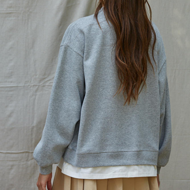 Always On Crew Twofer Pullover