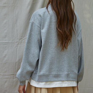 Always On Crew Twofer Pullover
