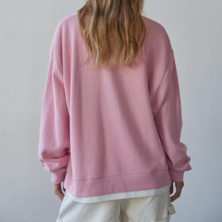 Always On Crew Twofer Pullover