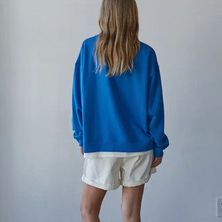 Always On Crew Twofer Pullover