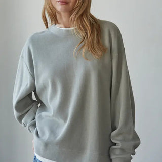 Always On Crew Twofer Pullover