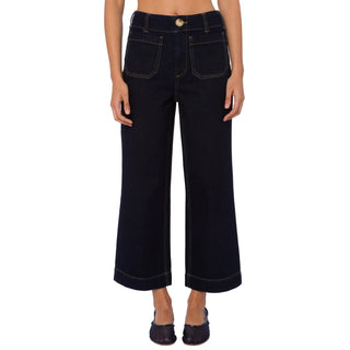 Alyx High Rise Cropped Wide Leg Pant