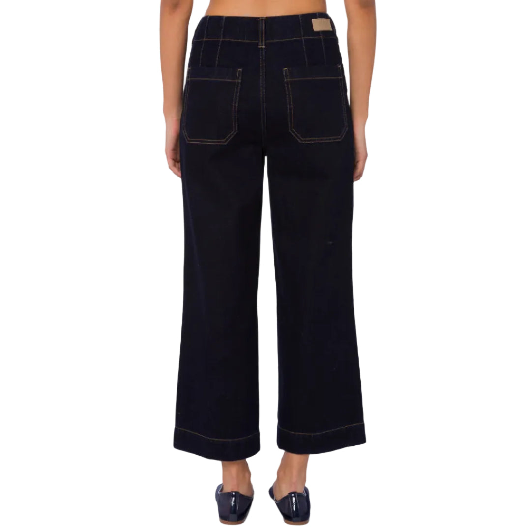 Alyx High Rise Cropped Wide Leg Pant