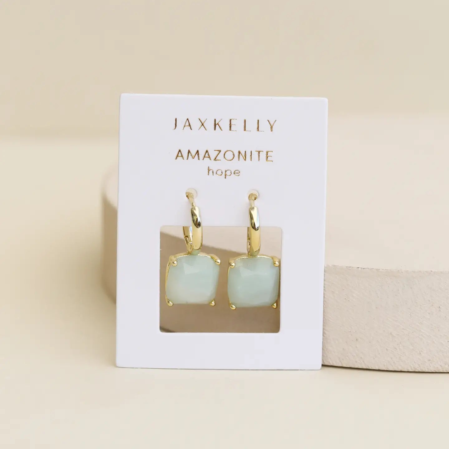 Gemstone Mini Drop Earrings