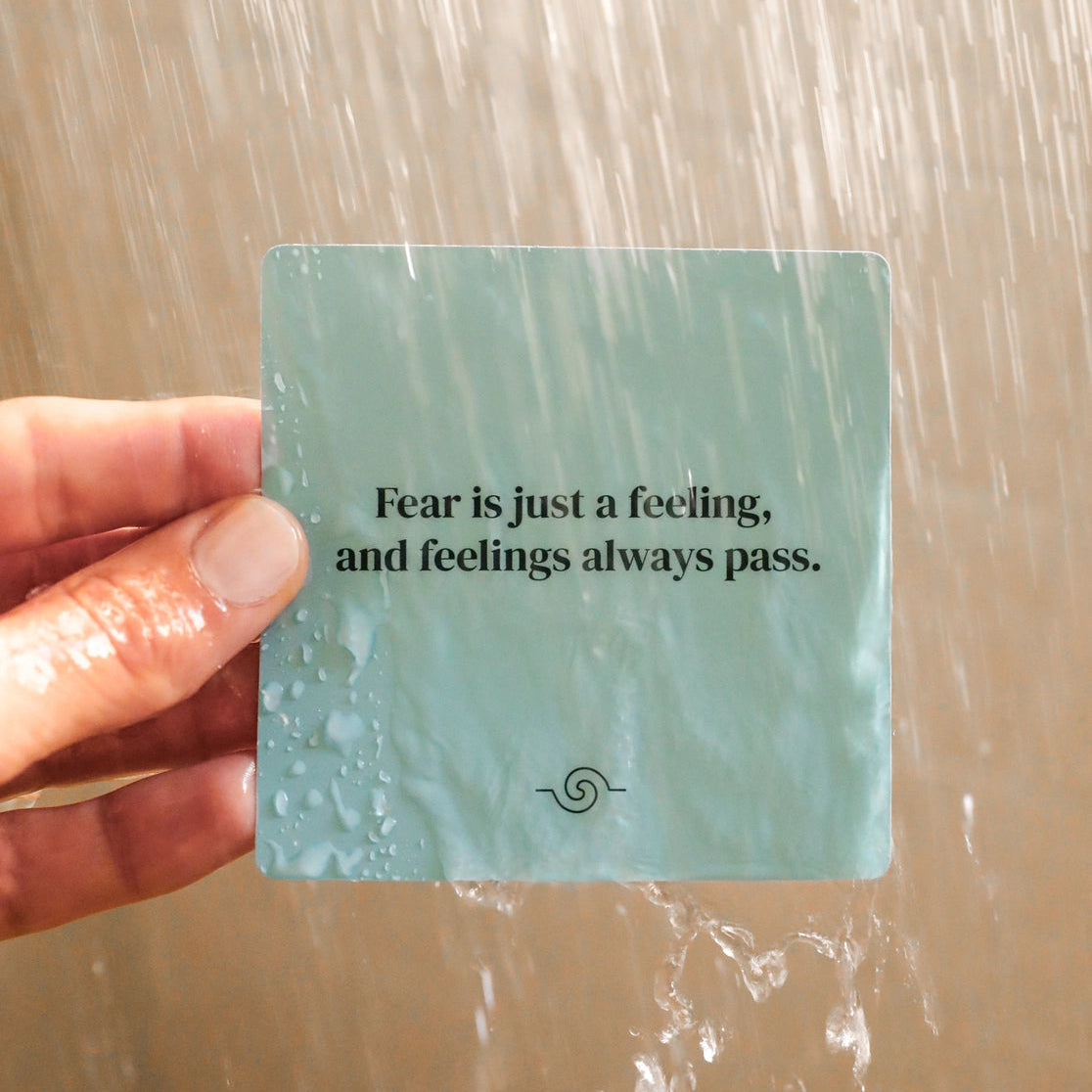 Anxiety Shower Affirmation Cards